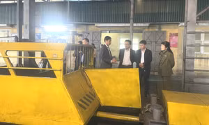 Đoàn ĐBQH tỉnh giám sát tại Công ty CP Than Vàng Danh và Công ty Nhiệt điện Uông Bí
