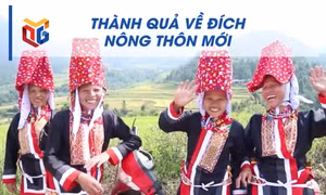 Thành quả về đích nông thôn mới