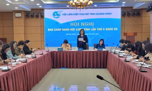 Hội nghị lần thứ 6 BCH Hội LHPN tỉnh Quảng Ninh khóa XII, nhiệm kỳ 2021-2026