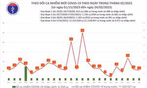 Ngày 24/2: Có gì đặc biệt ở bản tin COVID-19 trong 24h qua?