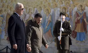 Ông Biden đến Ukraine khiến thông điệp liên bang của Tổng thống Nga mờ nhạt