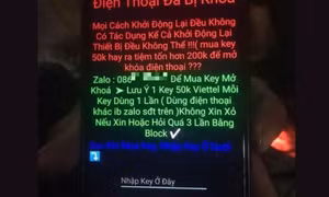Cảnh báo mã độc tống tiền trên smartphone xuất hiện tại Việt Nam