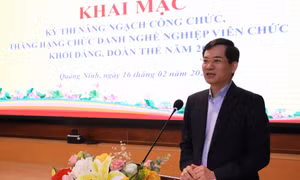Khai mạc kỳ thi nâng ngạch công chức khối Đảng, đoàn thể năm 2022