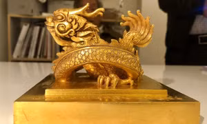 Ấn vàng Hoàng đế chi bảo: Việt Nam đang hoàn tất thủ tục hồi hương cổ vật