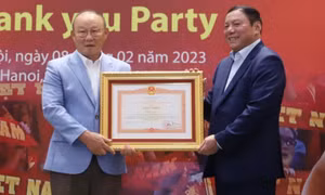 VFF tổ chức lễ tri ân HLV Park Hang Seo
