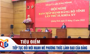Tiếp tục đổi mới mạnh mẽ phương thức lãnh đạo của Đảng
