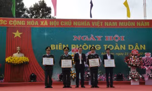 Ngày hội Biên phòng toàn dân tại xã Bắc Sơn