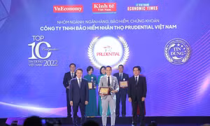 Thay đổi lối mòn bảo hiểm truyền thống, sản phẩm mới của Prudential nhận giải thưởng tin dùng của năm