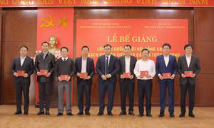 Xây dựng đội ngũ cán bộ đáp ứng nhiệm vụ trong tình hình mới