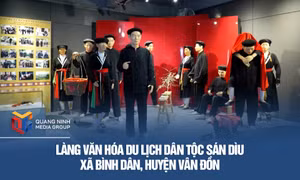 Làng Văn hóa - Du lịch dân tộc Sán Dìu xã Bình Dân, huyện Vân Đồn