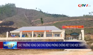 Các trường vùng cao chủ động phòng chống rét cho học sinh