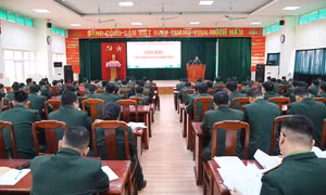 Bộ CHQS tỉnh và BCH Bộ đội Biên phòng tỉnh: Khai mạc tập huấn cán bộ năm 2025