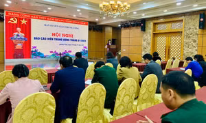 Hội nghị Báo cáo viên Trung ương tháng 1/2025