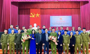 Hải Hà: Hoàn thành việc thành lập 11 chi đoàn Công an xã, thị trấn