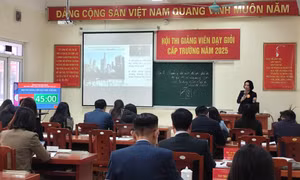 Trường Đào tạo cán bộ Nguyễn Văn Cừ: Khai mạc Hội thi giảng viên dạy giỏi cấp trường năm 2025