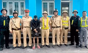 Bắt tên cướp trốn trại trên cao tốc TPHCM - Long Thành - Dầu Giây