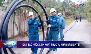 Đảm bảo nước sinh hoạt phục vụ nhân dân dịp Tết