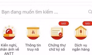Có thể tra cứu thông tin về đối tượng bị truy nã thông qua VNeID