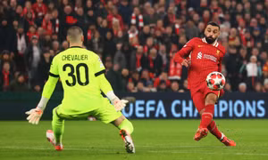 Salah lập kỷ lục trong chiến thắng của Liverpool