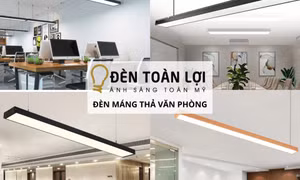 Đèn led thả văn phòng Đèn Toàn Lợi siêu hot 2025