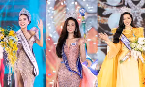 Ý Nhi, Kiều Duy, Kỳ Duyên là 3 người đẹp Việt đầu tiên đi đọ nhan sắc quốc tế năm 2025
