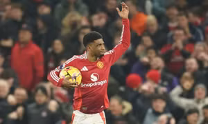 Man Utd thắng muộn nhờ hat-trick của Amad