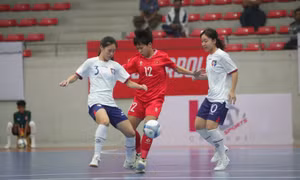 Tuyển futsal nữ Việt Nam nghẹt thở giành vé dự vòng chung kết châu Á