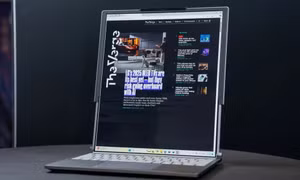 Laptop cuộn ở CES 2025