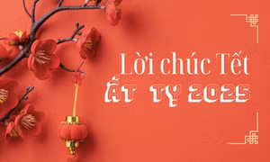 Lời chúc Tết Ất Tỵ 2025 ý nghĩa