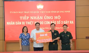 Kết quả vận động, tiếp nhận và phân phối nguồn kinh phí ủng hộ nhân dân tỉnh Quảng Ninh khắc phục thiệt hại do cơn bão số 3