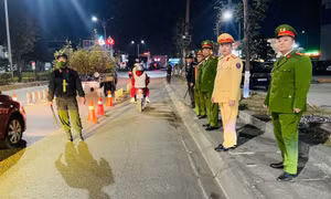 An ninh an toàn đêm giao thừa được giữ vững