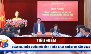 Đoàn Đại biểu Quốc hội tỉnh triển khai nhiệm vụ năm 2025