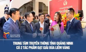 Trung tâm Truyền thông tỉnh Quảng Ninh có 2 tác phẩm đạt giải Búa liềm vàng