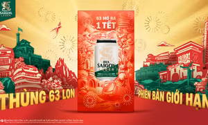 Mở bát 2025 với trend sưu tầm bộ lon “cực phẩm” từ Bia Saigon Lager