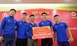Thắng Thái Lan 2-1, tuyển Việt Nam được thưởng 3,2 tỉ đồng