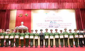 Công an TP Hạ Long phát động phong trào thi đua “Vì an ninh Tổ quốc” năm 2025