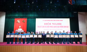 Tổng kết công tác quốc phòng, quân sự địa phương năm 2025