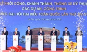 Tạo nền tảng quan trọng, không gian mới cho phát triển đất nước nhanh và bền vững