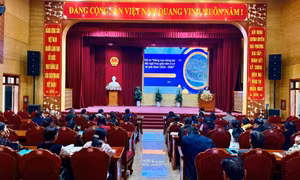 Quảng Hà tập huấn nghiệp vụ kỹ năng hòa giải ở cơ sở