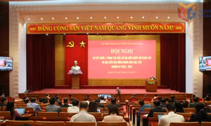 Sơ kết bước 1 công tác bầu cử ĐBQH khóa XVI và đại biểu HĐND các cấp nhiệm kỳ 2026-2031