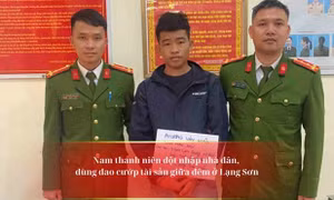 Nam thanh niên dùng dao khống chế chủ nhà, cướp hơn 4 triệu đồng ở Lạng Sơn
