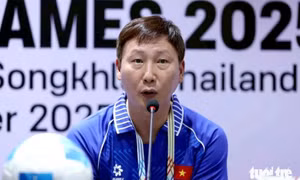 HLV Kim Sang Sik: U22 Việt Nam bận rộn để tìm hiểu và xác định cách chơi khi gặp U22 Lào