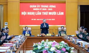 Tổng Bí thư Tô Lâm chủ trì Hội nghị Quân ủy Trung ương lần thứ mười lăm