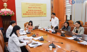 Ban Kinh tế - Ngân sách HĐND tỉnh thẩm tra các tờ trình, dự thảo nghị quyết