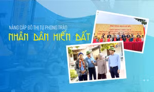 Nâng cấp đô thị từ phong trào nhân dân hiến đất