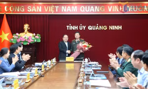 Ban Bí thư chỉ định Giám đốc Công an tỉnh tham gia Ban Chấp hành, Ban Thường vụ Tỉnh ủy Quảng Ninh