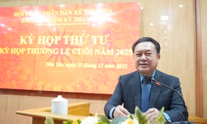 HĐND xã Tiên Yên thông qua 9 nghị quyết quan trọng tại Kỳ họp thứ 4