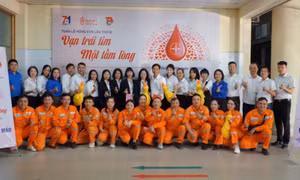 Công ty Điện lực Quảng Ninh đồng lòng lan tỏa tinh thần "Vạn trái tim – một tấm lòng"