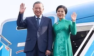 Tổng Bí thư Tô Lâm và Phu nhân lên đường thăm cấp Nhà nước tới Lào