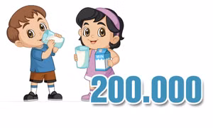 200.000 - là số trẻ em tại Quảng Ninh sẽ được thụ hưởng chính sách hỗ trợ sữa học đường mỗi năm